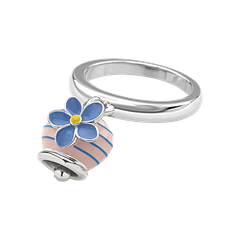 Anello Et Voilà Campanelle Argento - Cod. 40606